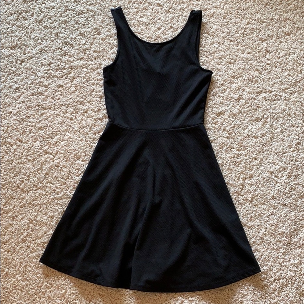 H&M Black Skater Dress